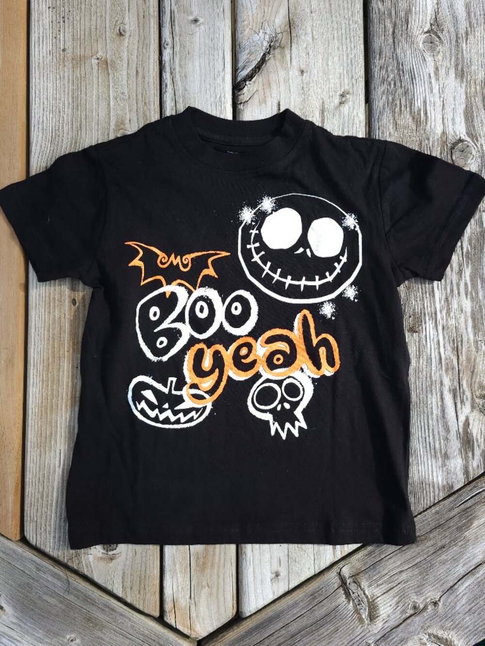 TIM BURTON'S THE NIGHTMARE BEFORE CHRISTMAS Toddler t-shirt 4T DISNEY